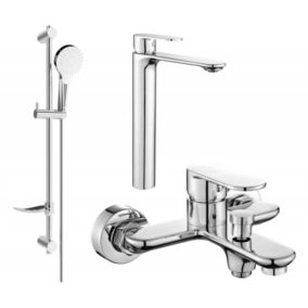 Zestaw wannowy Mexen Milo chrom  71313DF05-00 1 szt.