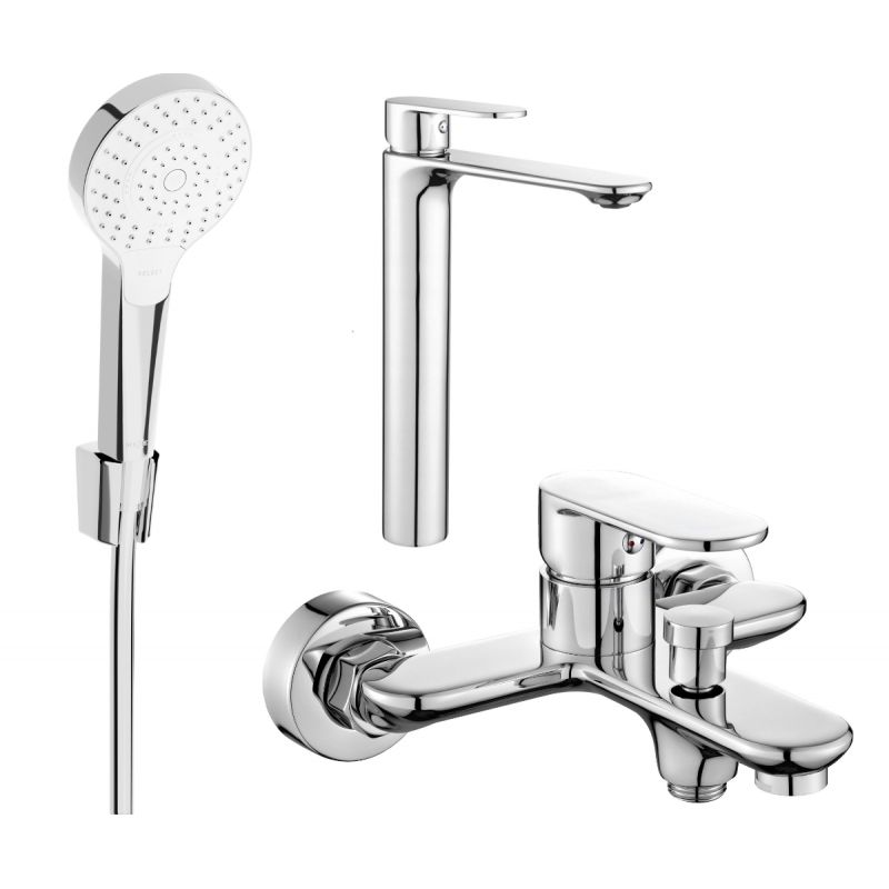 Zestaw wannowy Mexen Milo chrom  71313R05-00 1 szt.