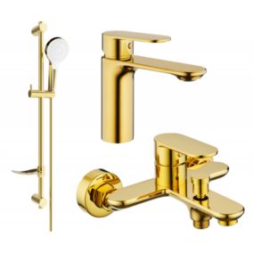 Zestaw wannowy Mexen Milo złoty  71303DF05-50 1 szt.