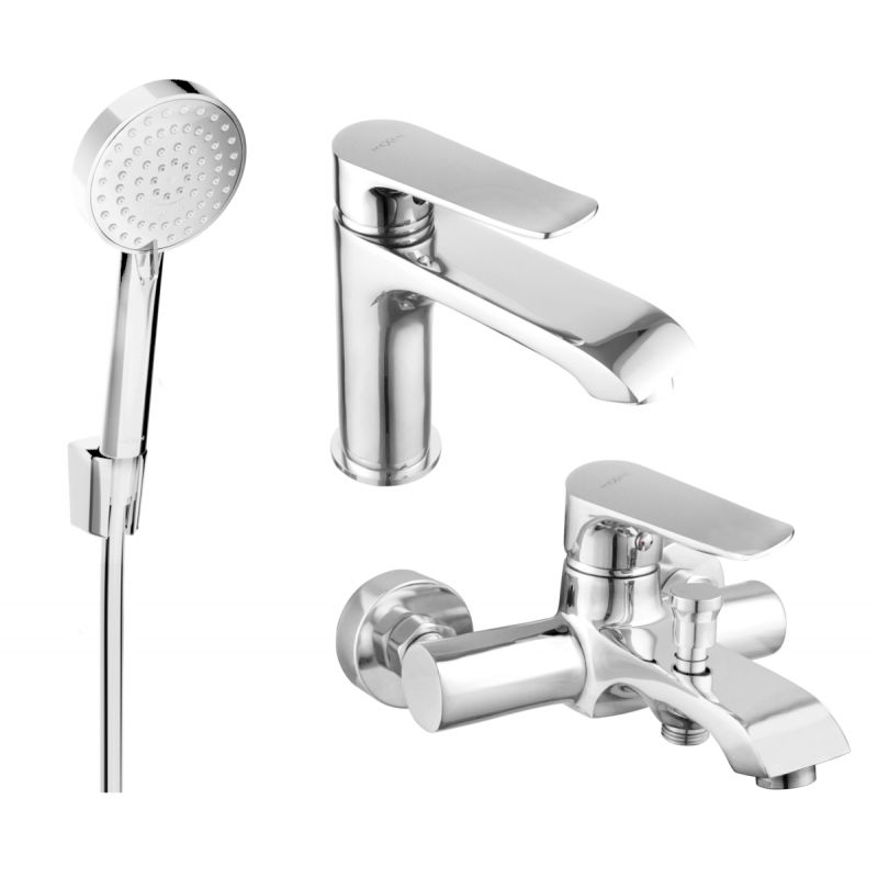 Zestaw wannowy Mexen Pecos chrom  72703R75-00 1 szt.