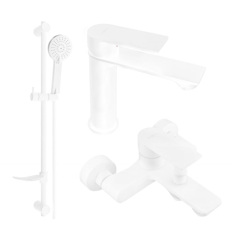 Zestaw wannowy Mexen Royo biały  72203DF05-20 1 szt.