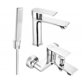 Zestaw wannowy Mexen Royo R72 chrom 1 kpl.