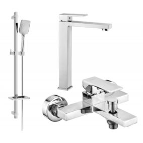 Zestaw wannowy Mexen Uno chrom  71413DQ62-00 1 szt.