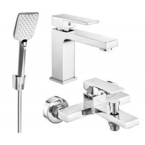 Zestaw wannowy Mexen Uno R62 chrom 1 kpl.