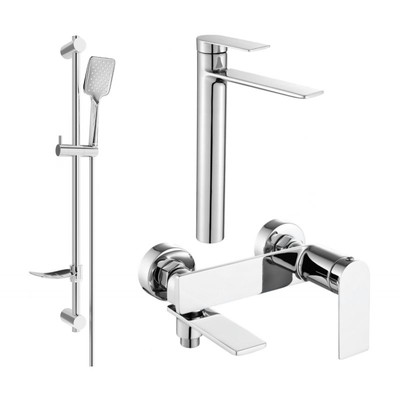 Zestaw wannowy Mexen Zero chrom  7113DF62-00 1 szt.