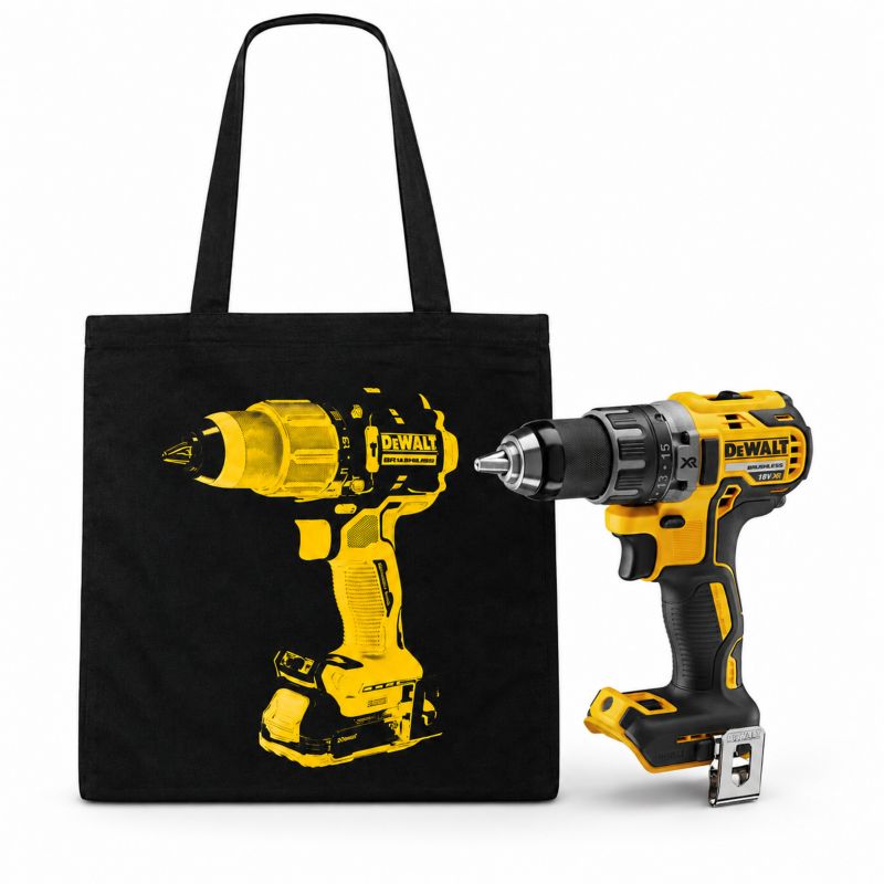 Zestaw wiertarko-wkrętarka akumulatorowa DeWalt DCD791N + torba 1 szt.