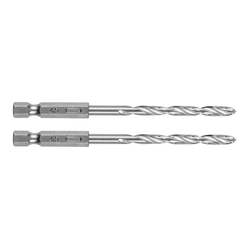 Zestaw wierteł do metalu GRAPHITE 4.5 mm HEX 1 kpl.