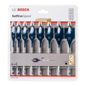 Zestaw wierteł płaskich Bosch 8 szt.