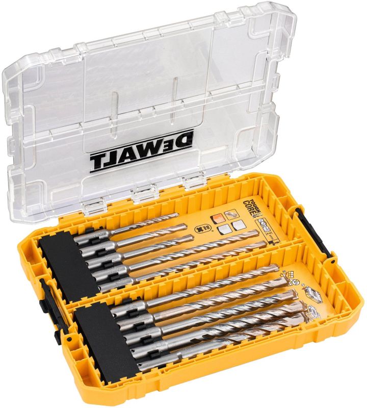 Zestaw wierteł SDS Plus DeWalt 10 szt.