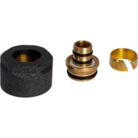 Zestaw zaciskowy na rury PEX antracyt