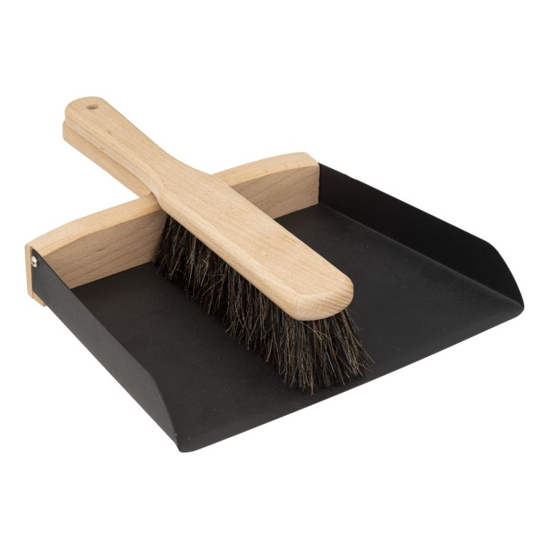 Zestaw zmiotka i szufelka Blackwood 5Five Simply Smart czarny 24 cm 1 kpl.
