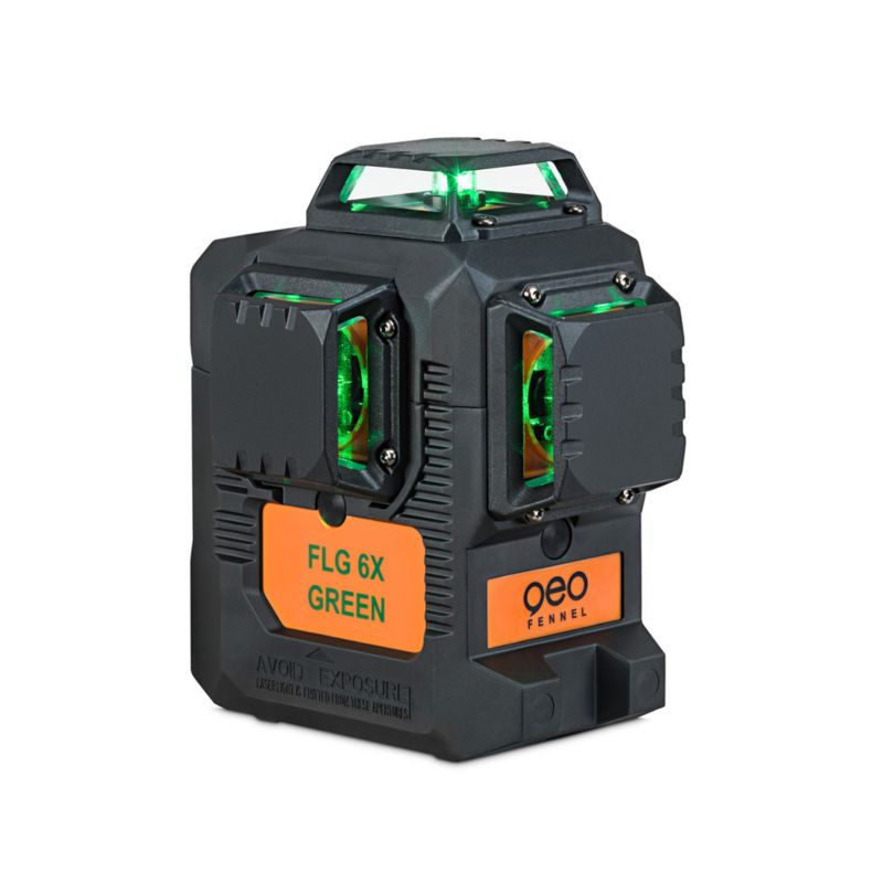 Zielony laser FLG 6X-Green geo-Fennel krzyżowy płaszczyznowy 3x360 1 szt.