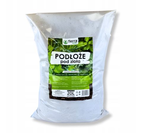 Ziemia uniwersalna do ziół Terra Feniks gotowe podłoże pod zioła 20 L 1 szt.