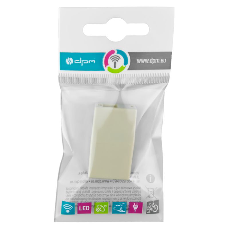 Złącze DPM Solid RJ45 gniazdo - gniazdo