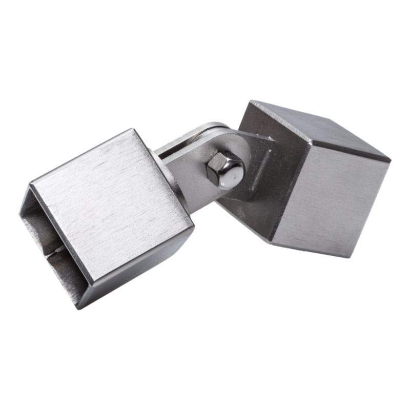 Złącze nastawne tralki Kornik nierdzewne 22 x 22 mm