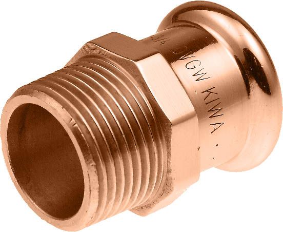 Złączka KAN-therm GZ 22 mm x 3/4" do wody