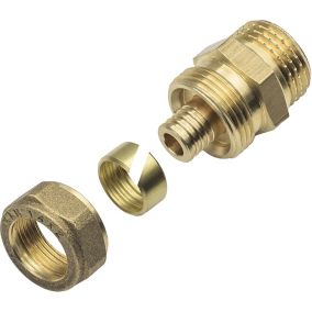 Złączka skręcana KAN-therm gwint zewnętrzny 1/2" x 14 x 2 mm