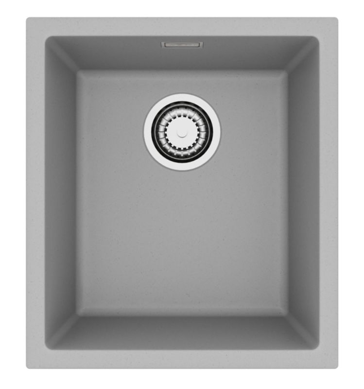 Zlewozmywak granitowy Alveus OMNI 10 kol. G81 beton (40x45)  1-komorowy 1szt