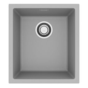 Zlewozmywak granitowy Alveus OMNI 10 kol. G81 beton (40x45)  1-komorowy 1szt