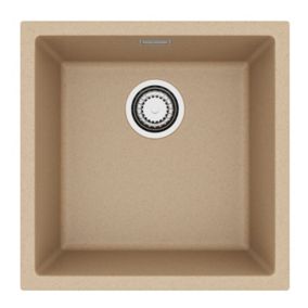 Zlewozmywak granitowy Alveus OMNI 20 kol.  G55 beż (45x45)  1-komorowy 1szt