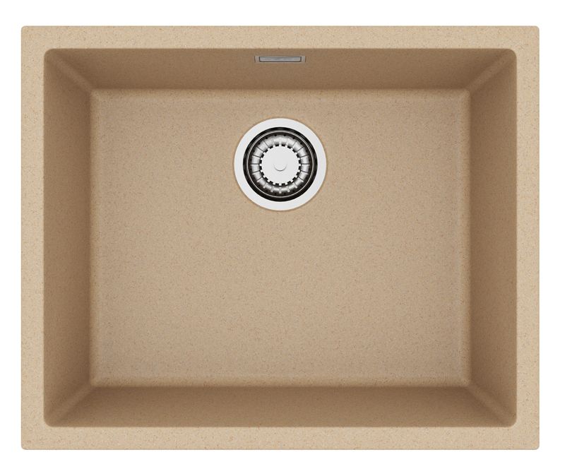 Zlewozmywak granitowy Alveus OMNI 30 kol. G55 beż (45x55)  1-komorowy 1szt