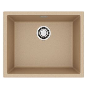 Zlewozmywak granitowy Alveus OMNI 30 kol. G55 beż (45x55)  1-komorowy 1szt
