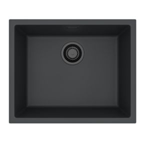 Zlewozmywak granitowy Alveus OMNI 30 kol. G90 BLACK EDITION (55x45)  1-komorowy 1szt