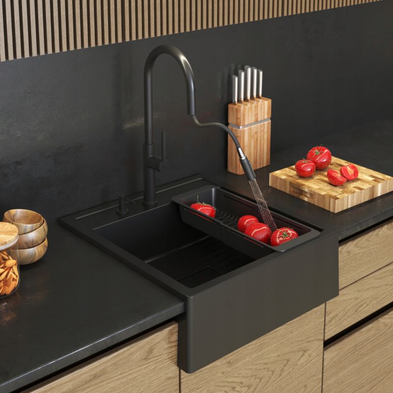 カームワン Zlewozmywak Granitowy Granitan Tavo Farmerski Jednokomorowy z