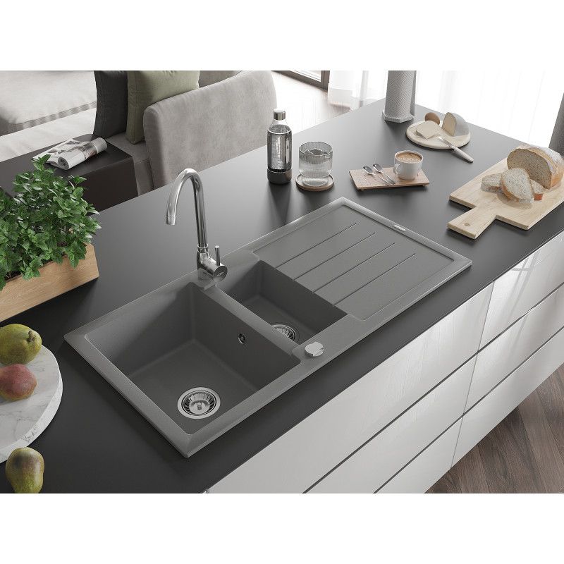 Zlewozmywak wpuszczany Mexen Ben 1-komorowy beżowy 600x500 mm  - 6522605000-69 1 szt.