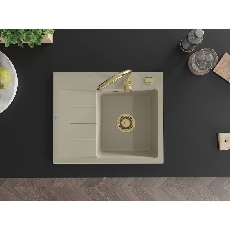 ▼ ben Mexen Ben zlewozmywak granitowy 1-komorowy z ociekaczem