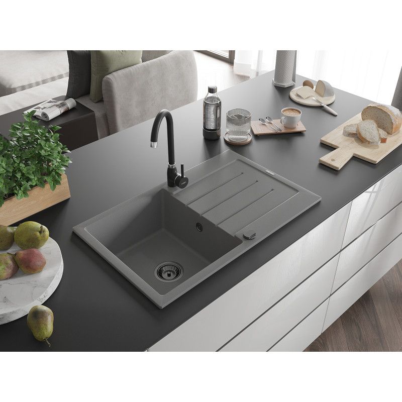 Zlewozmywak wpuszczany Mexen Carlos 1,5-komorowy beżowy 582x475 mm  - 6518581500-69 1 szt.