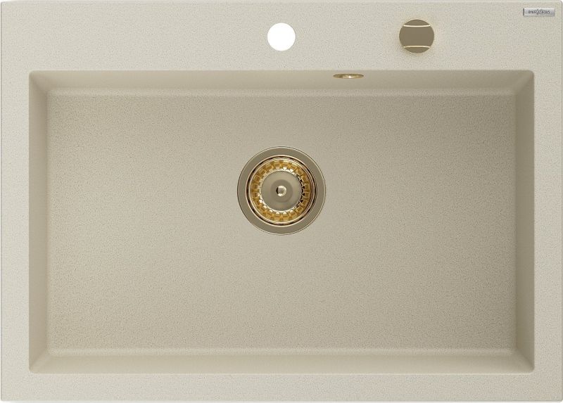 Zlewozmywak wpuszczany Mexen Elix beżowy 700 x 500 mm - 6526701005-69-G 1 szt.