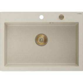 Zlewozmywak wpuszczany Mexen Elix beżowy 700 x 500 mm - 6526701005-69-G 1 szt.