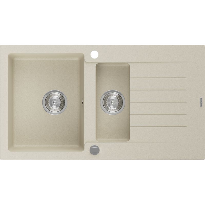 Zlewozmywak wpuszczany Mexen Matias 1,5-komorowy beżowy 900x505mm  - 6502901505-69-B 1 szt.