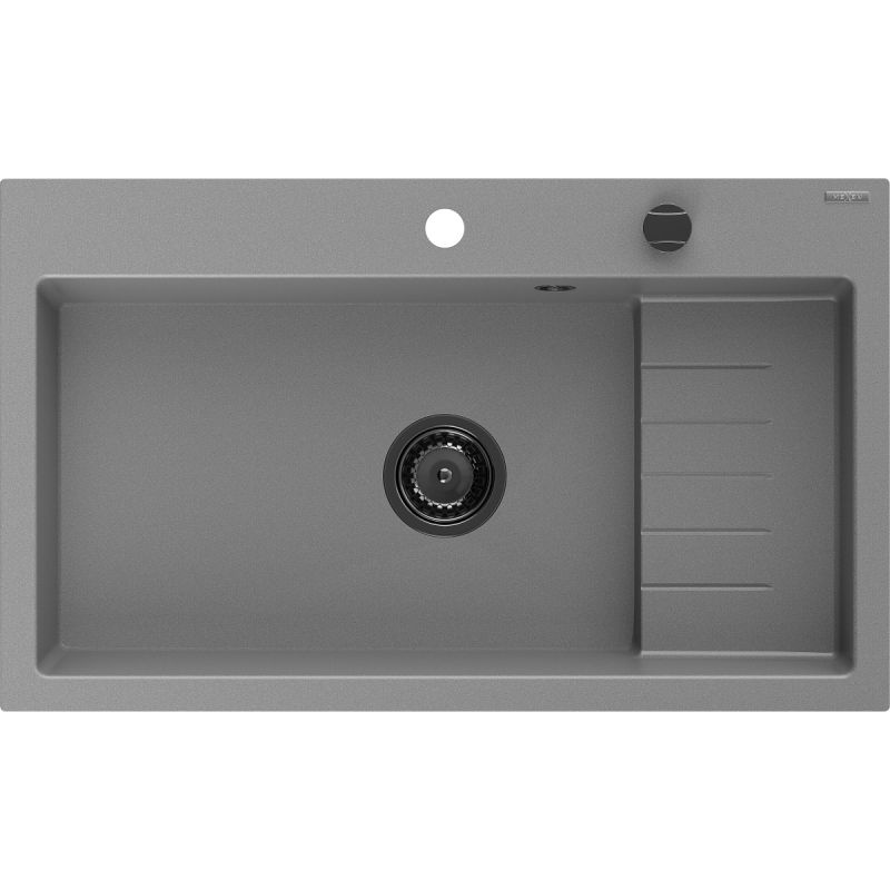 Zlewozmywak wpuszczany Mexen Oscar 1-komorowy beżowy 580 x 490 mm  - 6519581000-69-B 1 szt.