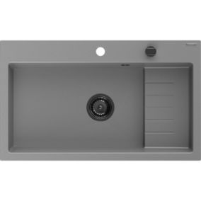 Zlewozmywak wpuszczany Mexen Oscar 1-komorowy beżowy 580 x 490 mm  - 6519581000-69-B 1 szt.
