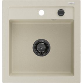 Zlewozmywak wpuszczany Mexen Vito 1-komorowy beżowy 520x490 mm  6503521000-69-B 1 szt.