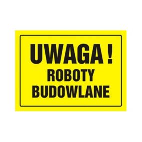 Znak Roboty budowlane