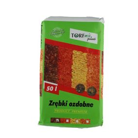 Zrębki dekoracyjne Aqua Save brązowe 50 l