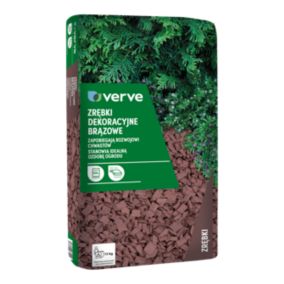 Zrębki dekoracyjne Verve brązowe 50 l