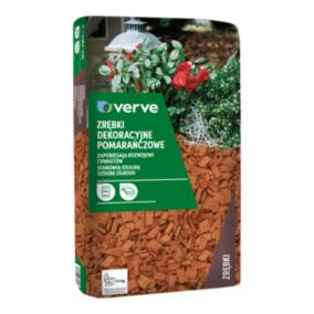 Zrębki dekoracyjne Verve pomarańczowe 50 l