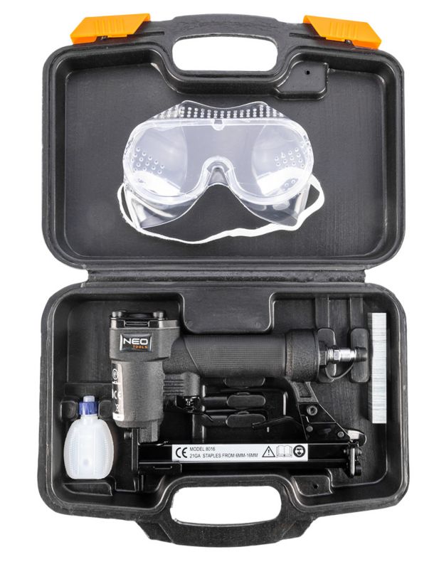 Zszywacz pneumatyczny NEO TOOLS 6-16 mm zszywki typ 80 1 szt