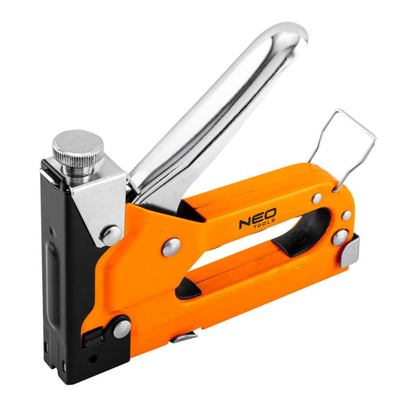 Zszywacz tapicerski NEO TOOLS wielofunkcyjny 3w1, 4-14 mm, stalowy, zszywki G ,L, E 1 szt