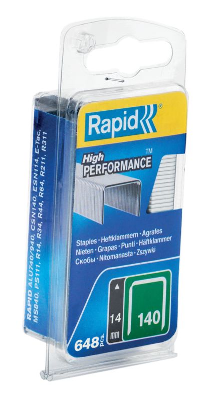 Zszywki galwanizowane Rapid 140/14 mm 648 szt.