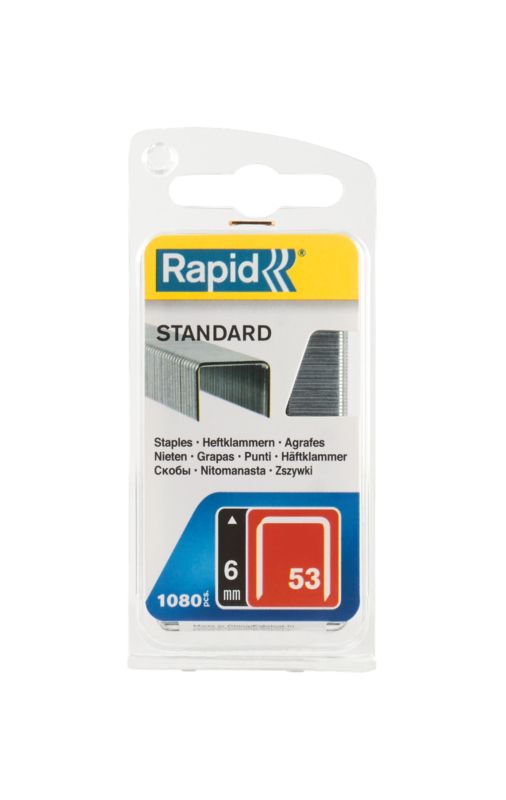 Zszywki standardowe Rapid 53/6 mm 1080 szt.