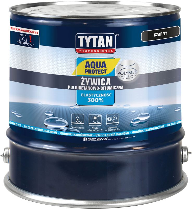 Żywica poliuretanowo-bitumiczna Tytan czarna 5 kg